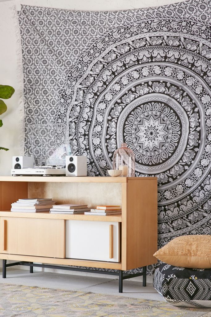 Magical Thinking Floral Elephant Tapestry Urban Outfitters