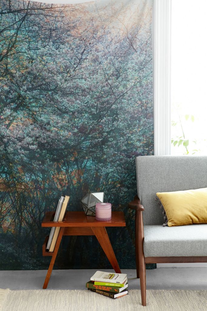 Plum Bow Forest Fog Tapestry Urban Outfitters