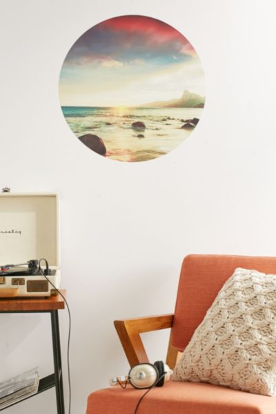 Walls Need Love Sunset Beach Wall Decal | Urban Outfitters