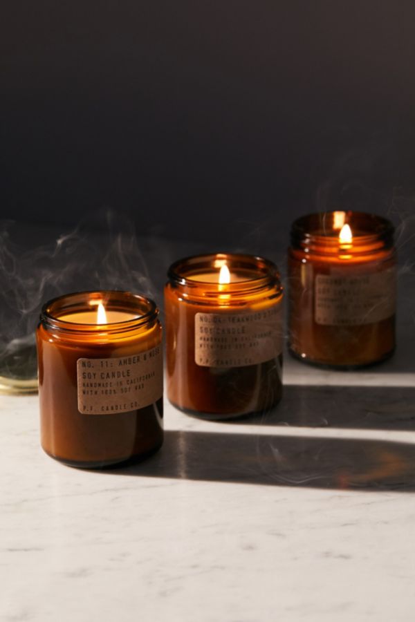 P.F. Candle Co. Amber Jar Soy Candle | Urban Outfitters