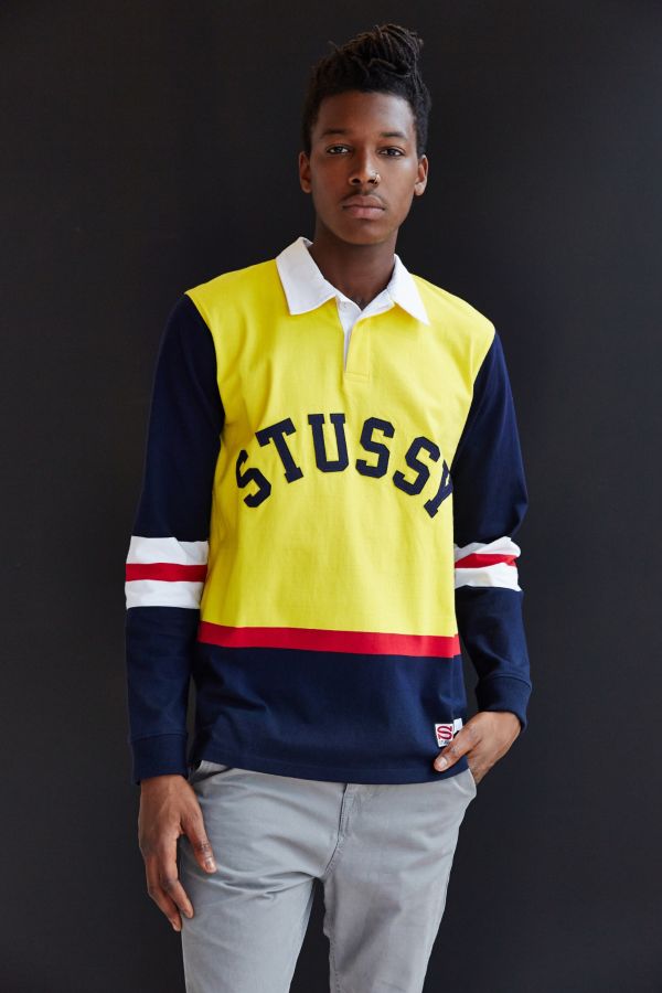 stussy rugby shirts