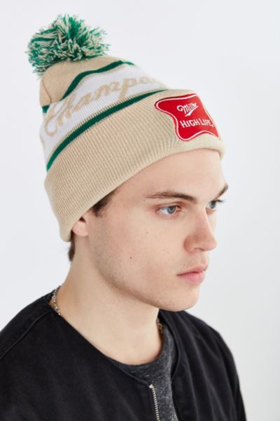 miller high life beanie