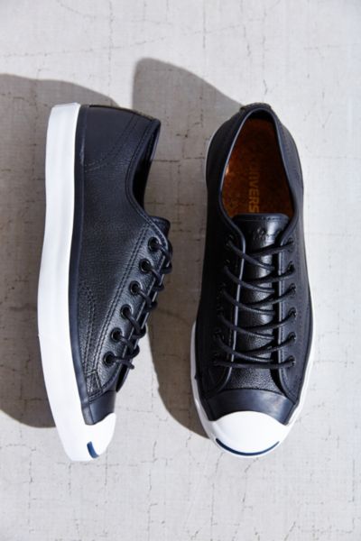 converse jack purcell tumbled leather low top