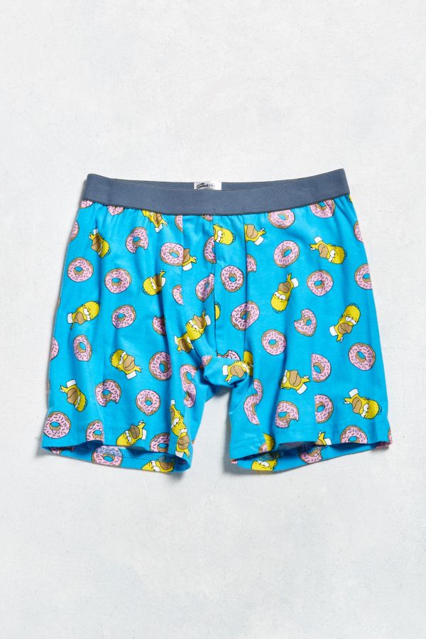 Homer Donuts Boxer Brief | Urban Outfitters