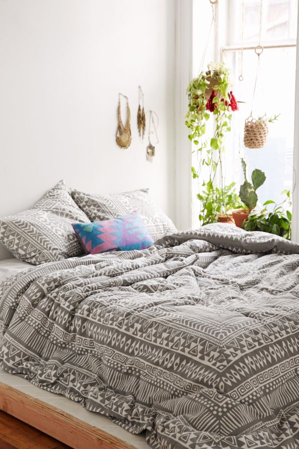 Magical Thinking Printed Woodblock Comforter Urban Outfitters