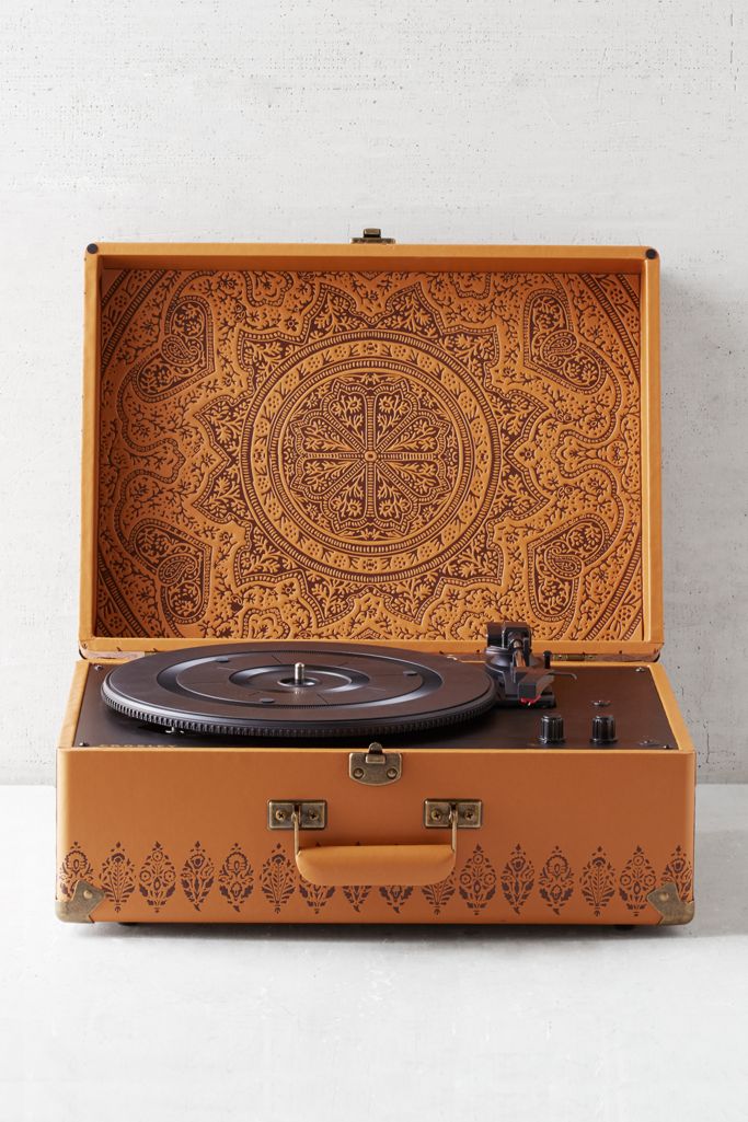 Crosley X UO Keepsake Embossed Portable USB Vinyl Record Player Urban Outfitters