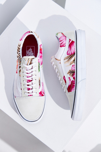 vans old skool hawaiian floral