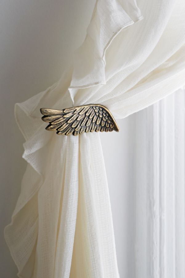Plum Bow Wing Curtain Tie Back Urban Outfitters