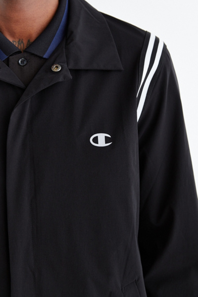 wood wood x champion coach jacket