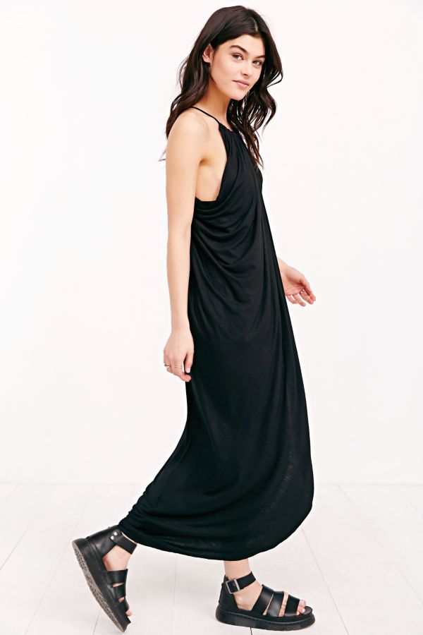 Silence Noise Grecian Draped Maxi Dress Urban Outfitters