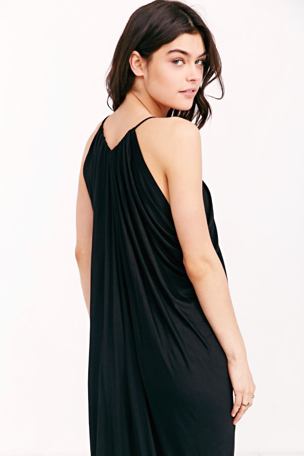 Silence Noise Grecian Draped Maxi Dress Urban Outfitters