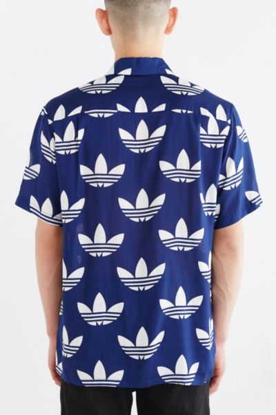 adidas button down shirt
