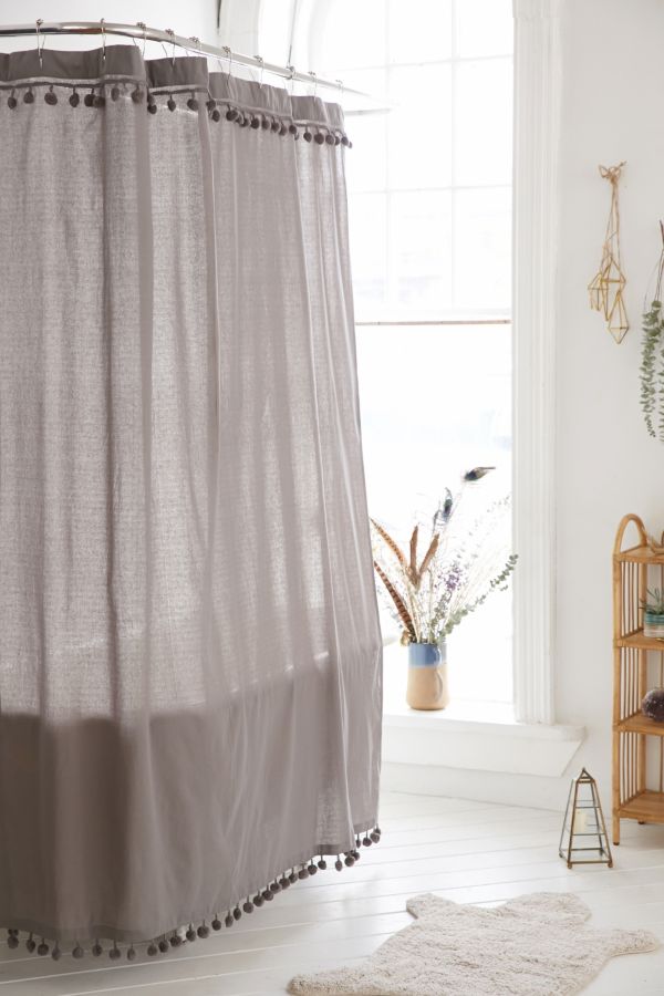 Magical Thinking Pompom Shower Curtain Urban Outfitters