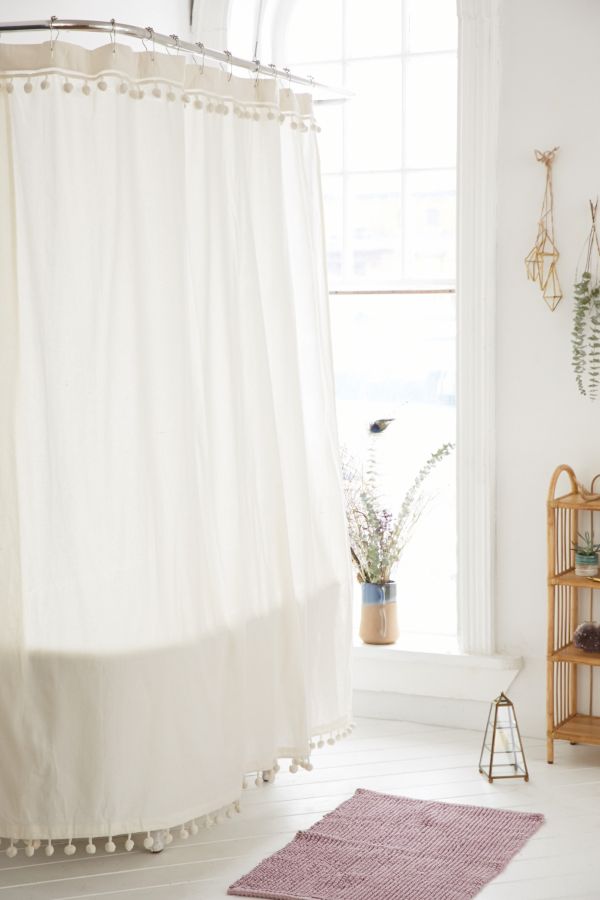 Magical Thinking Pompom Shower Curtain Urban Outfitters