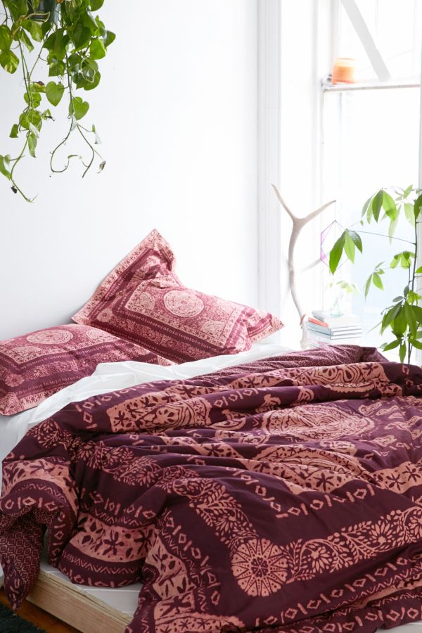 Magical Thinking Kami Woodblock Comforter Urban Outfitters