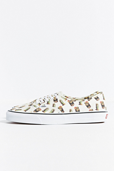 pineapple vans slip ons