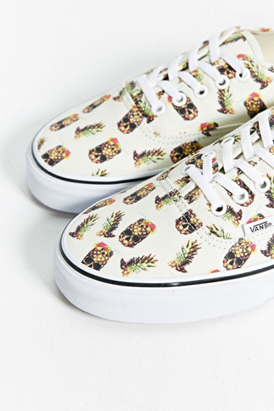 pineapple vans slip ons