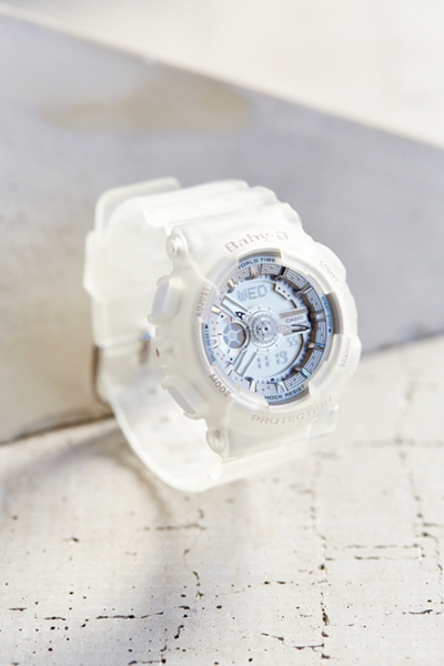 baby g ba 110 white