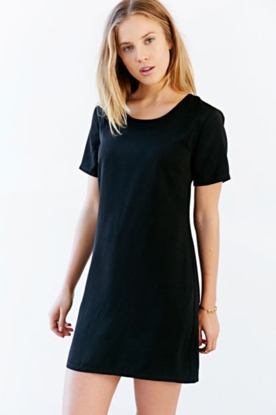 a line tee shirt dress