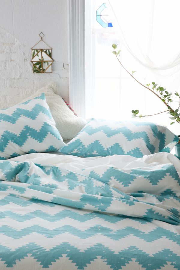 Magical Thinking Geo Chevron Duvet Cover Urban Outfitters