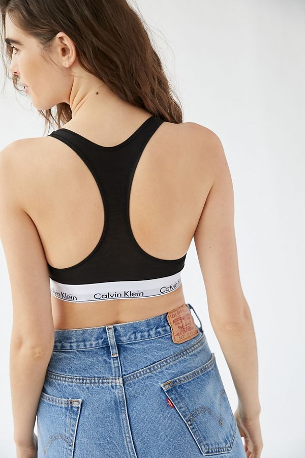 Calvin Klein Modern Cotton Racerback Bra Urban Outfitters
