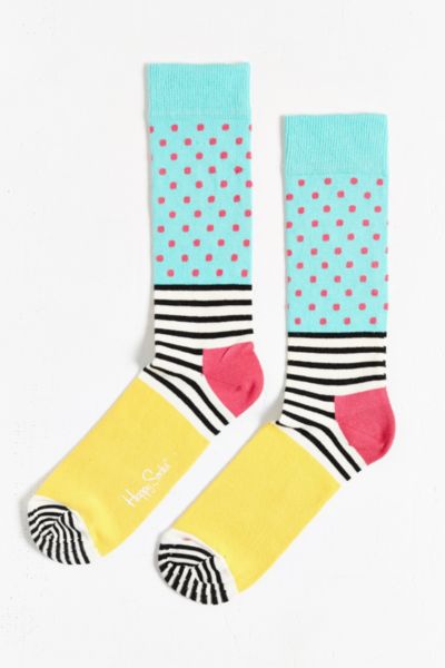 happy socks stripe dot