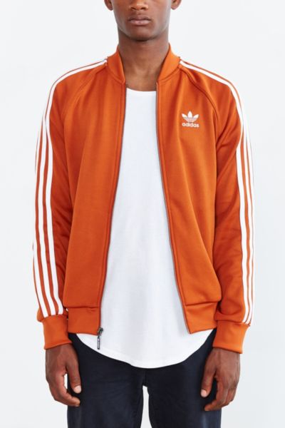 adidas originals superstar track jacket red