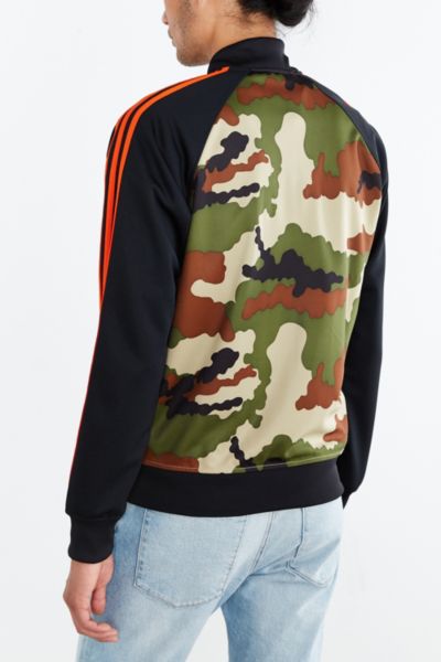 adidas camo track jacket