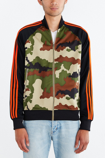 adidas originals camo track jacket