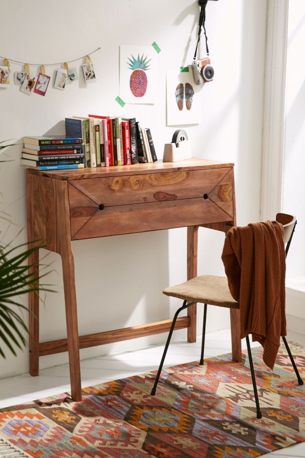 Mid Century Fold Out Desk Urban Outfitters