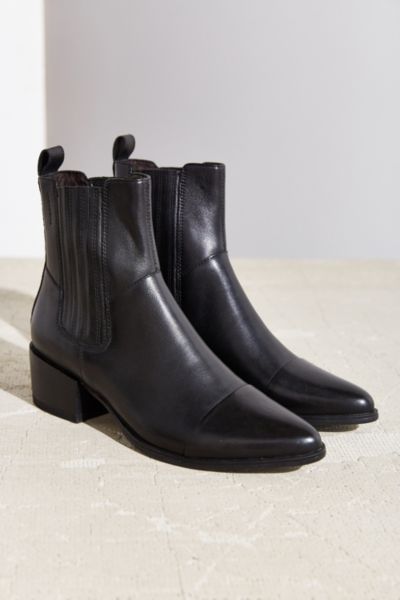 vagabond marja cap toe bootie