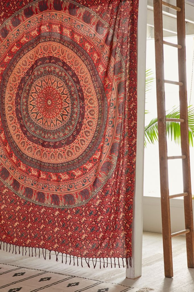 Magical Thinking Menagerie Medallion Tapestry Urban Outfitters