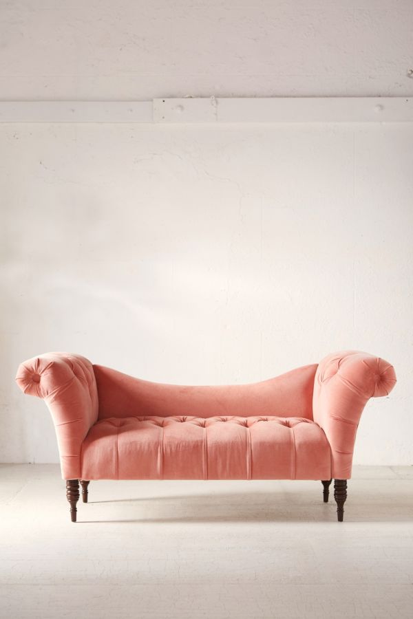 Antoinette Fainting Sofa Coral Urban Outfitters