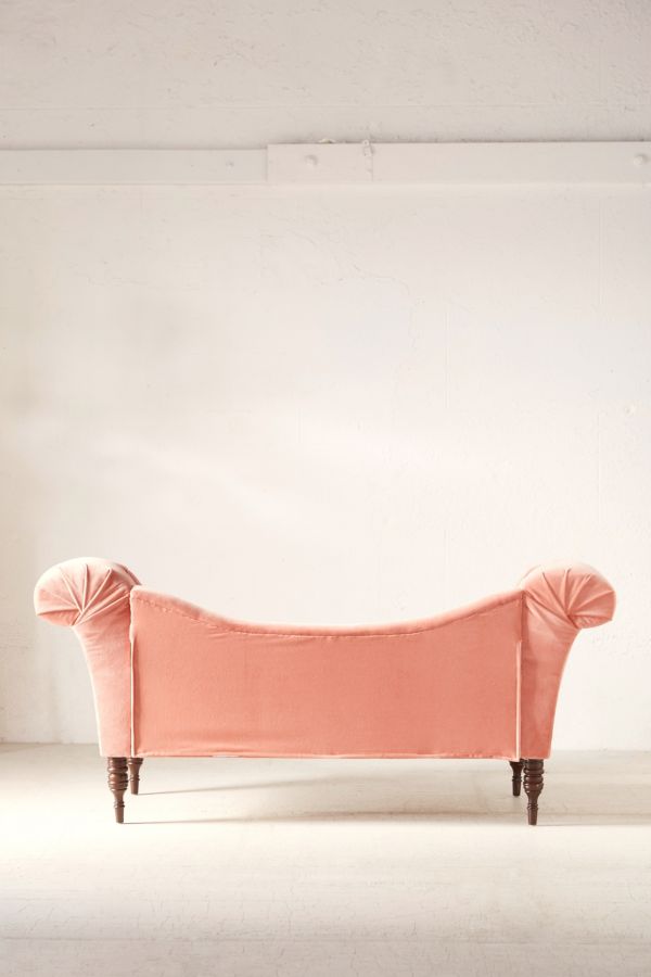 Antoinette Fainting Sofa Coral Urban Outfitters