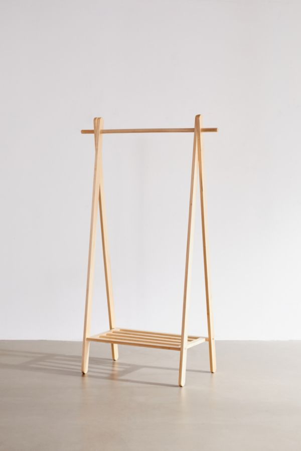 Wooden Clothing Rack | Urban Outfitters