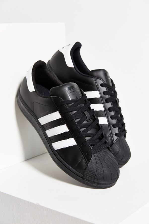 adidas Black Superstar Sneaker | Urban Outfitters