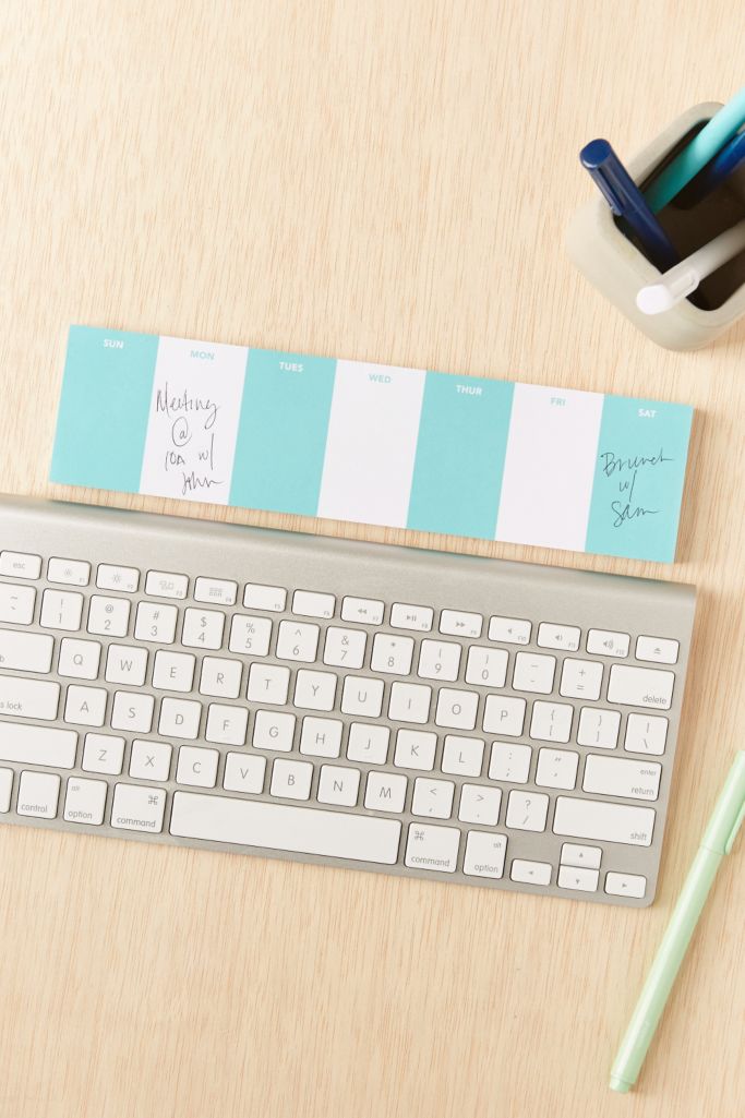 Poppin Weekly Task Pad Urban Outfitters