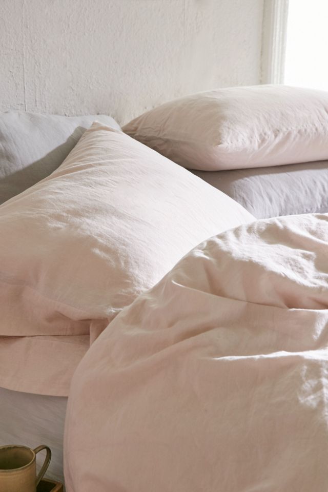 Assembly Home Linen Blend Pillowcase Set Urban Outfitters