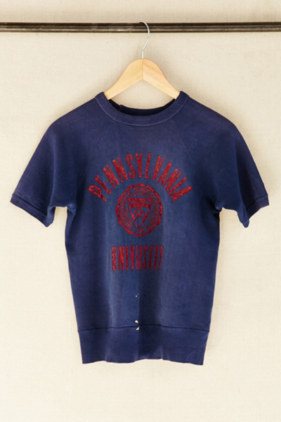 vintage short sleeve sweatshirt