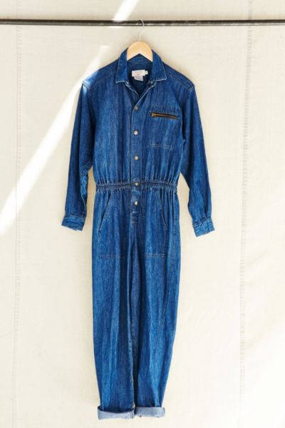 calvin klein denim jumpsuit