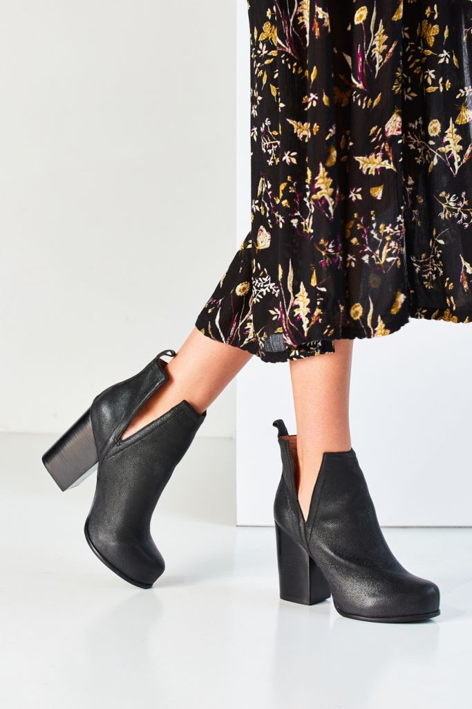 jeffrey campbell square toe ankle boots