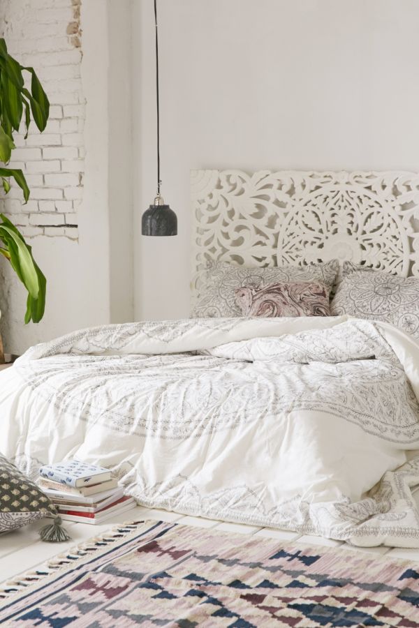 Plum Bow Soukay Delicate Comforter Urban Outfitters