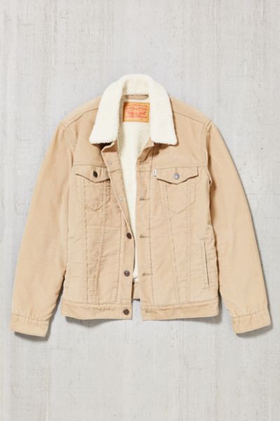 levi's men's corduroy sherpa jacket