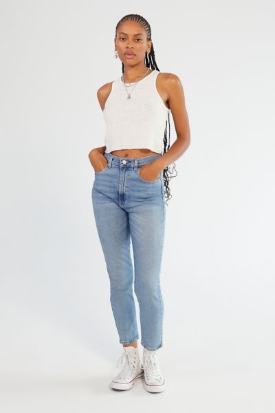 slim girlfriend jeans