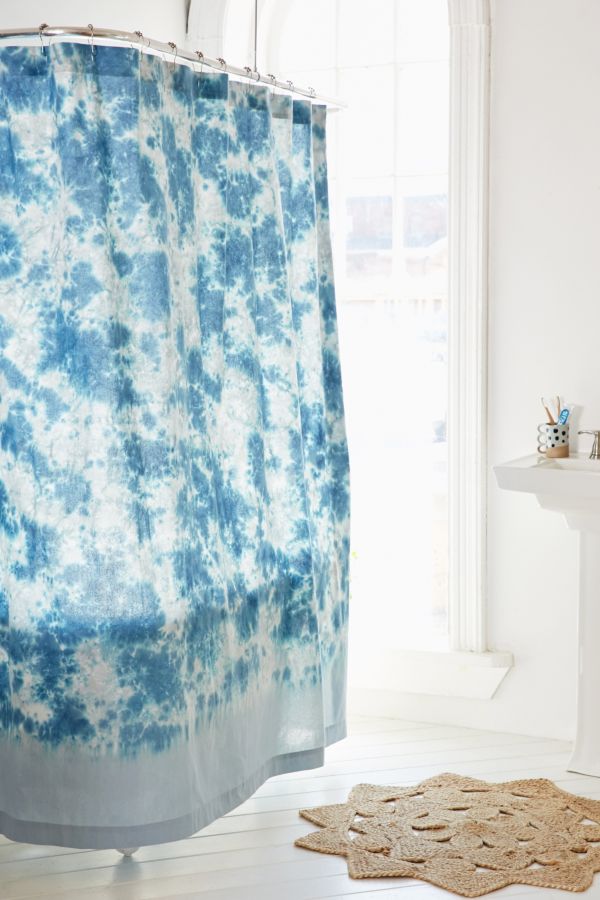 Hazy Tie Dye Shower Curtain Urban Outfitters