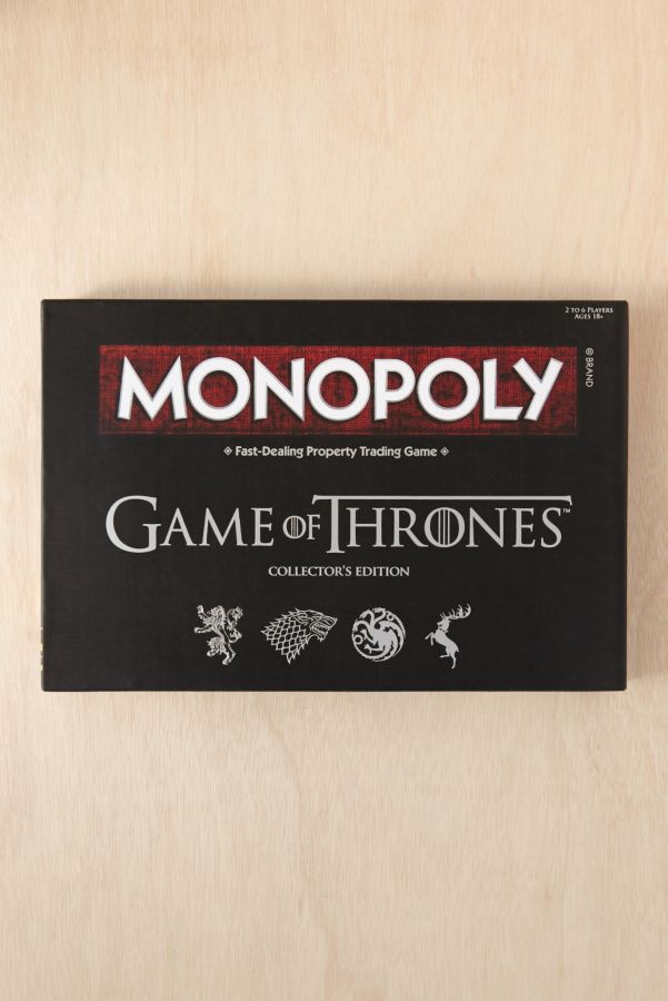 Game Of Thrones Collector's Edition Monopoly Game | Urban Outfitters