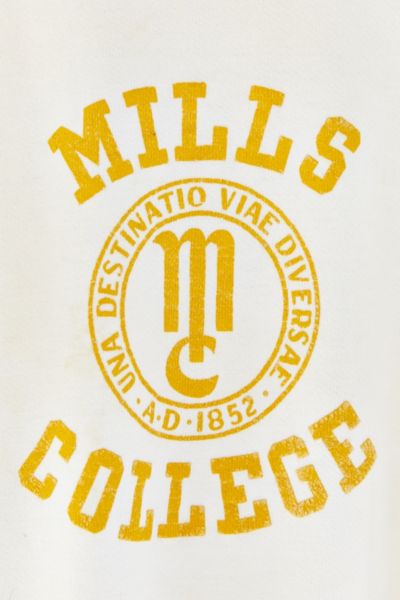 mills college sweatshirt