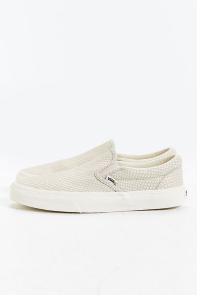 vans slip on snake