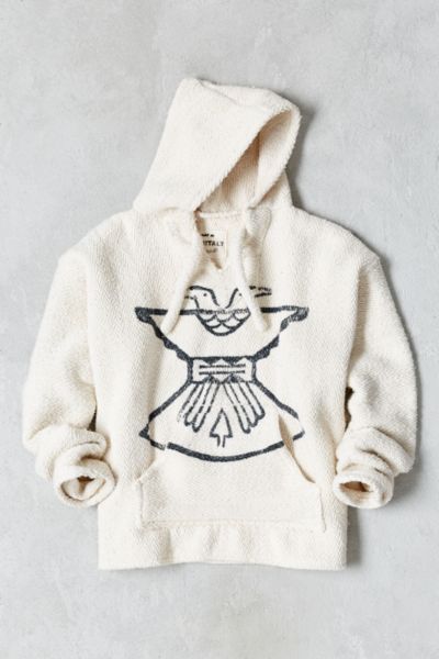 cropped baja hoodie