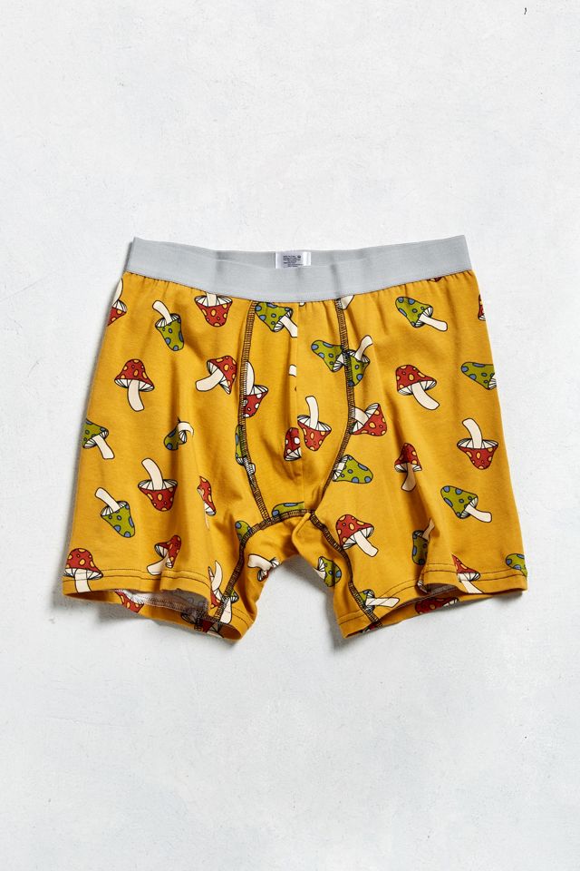 UO Mushroom Print Boxer Brief | Urban Outfitters